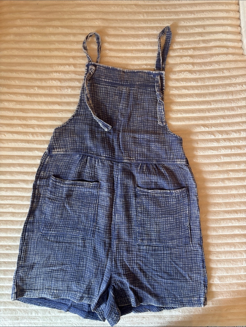 Zenana blue overalls